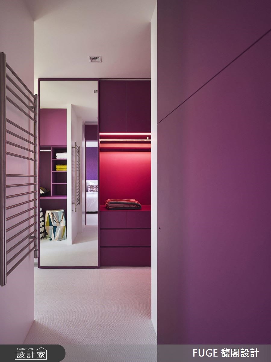42坪新成屋(5年以下)＿混搭風更衣間案例圖片＿FUGE GROUP 馥閣設計集團＿馥閣_FUGE Project No.205之14