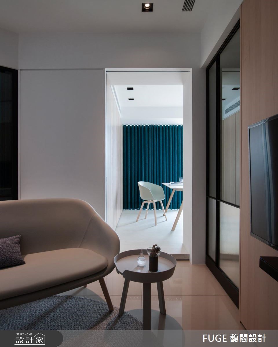 16坪新成屋(5年以下)＿現代風客廳案例圖片＿FUGE GROUP 馥閣設計集團＿馥閣_FUGE Project No.369之4