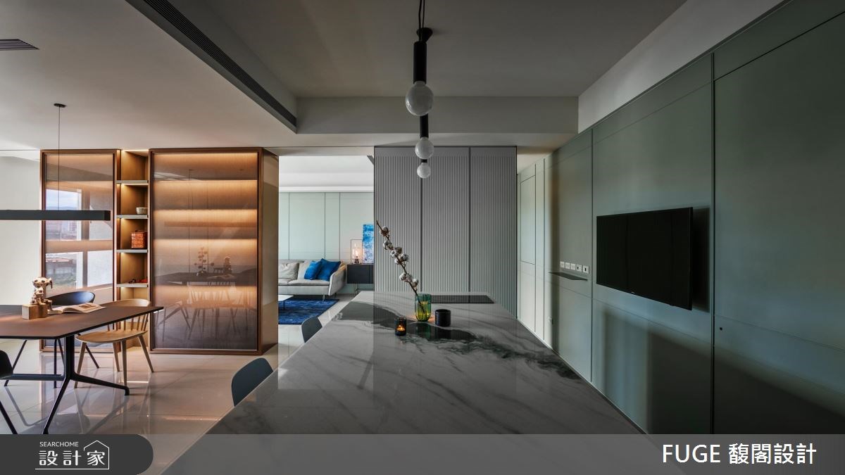 40坪新成屋(5年以下)＿混搭風吧檯案例圖片＿FUGE GROUP 馥閣設計集團＿馥閣_FUGE Project No.362之8