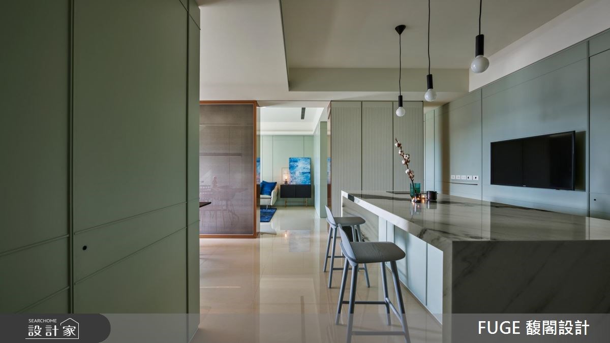 40坪新成屋(5年以下)＿混搭風吧檯案例圖片＿FUGE GROUP 馥閣設計集團＿馥閣_FUGE Project No.362之9