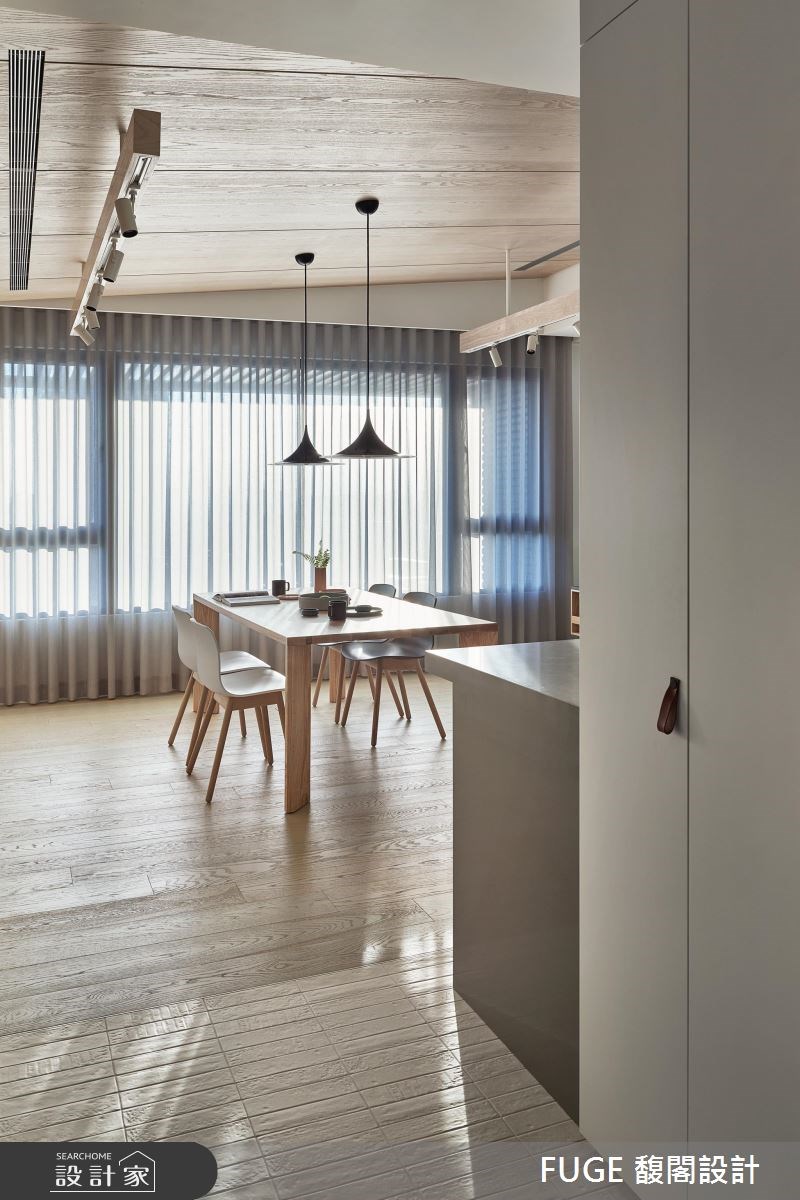 33坪新成屋(5年以下)＿北歐風餐廳案例圖片＿FUGE GROUP 馥閣設計集團＿馥閣_The Joy of Interaction之2