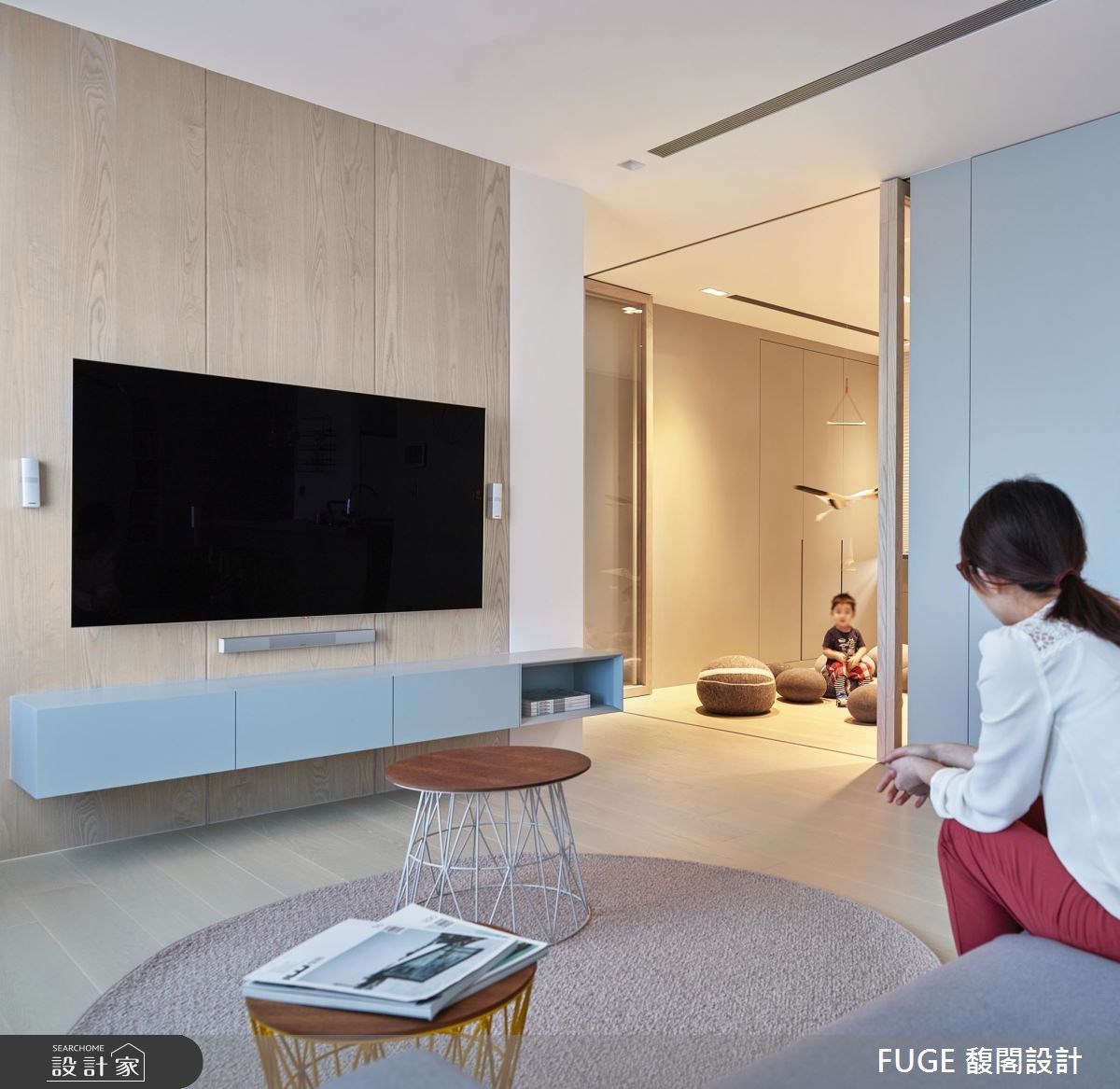 33坪新成屋(5年以下)＿北歐風客廳案例圖片＿FUGE GROUP 馥閣設計集團＿馥閣_The Joy of Interaction之9