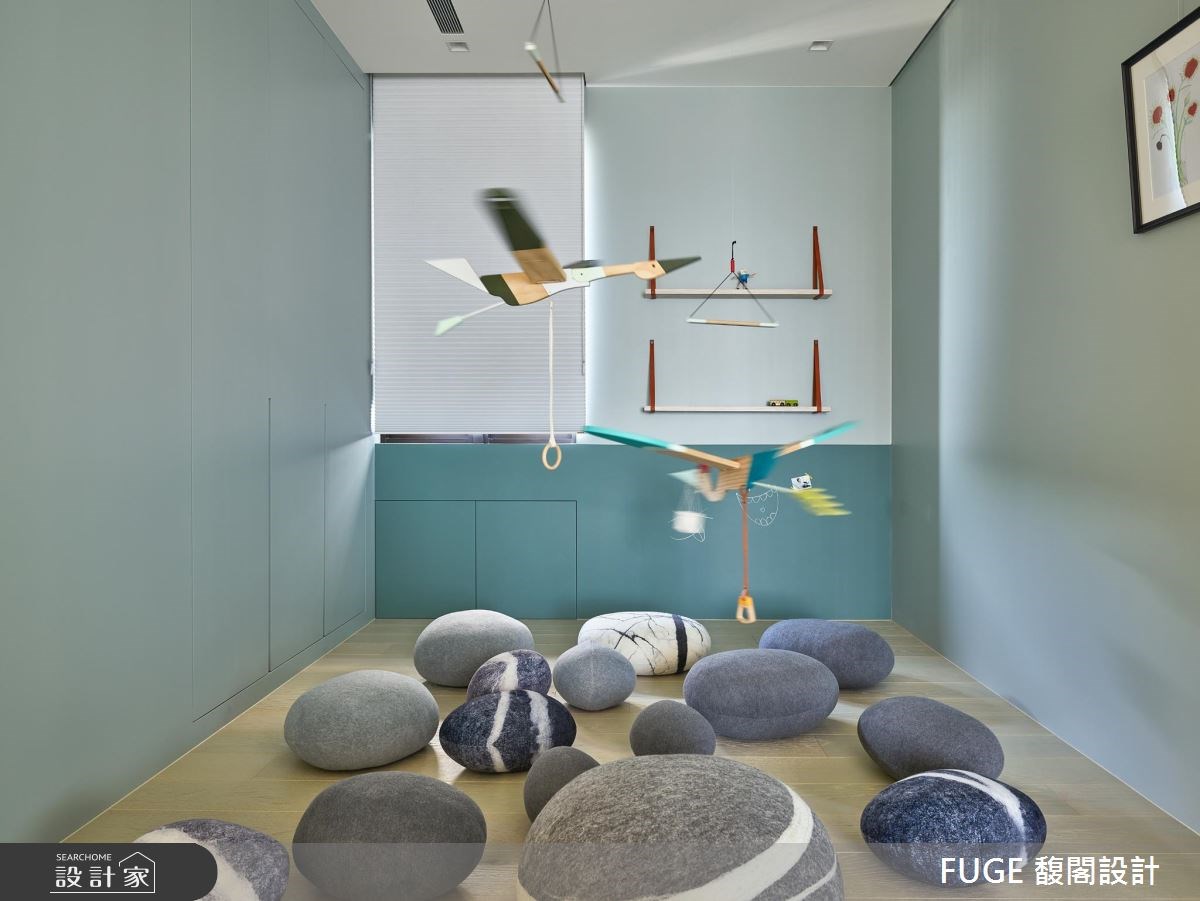 33坪新成屋(5年以下)＿北歐風兒童房兒童房案例圖片＿FUGE GROUP 馥閣設計集團＿馥閣_The Joy of Interaction之12