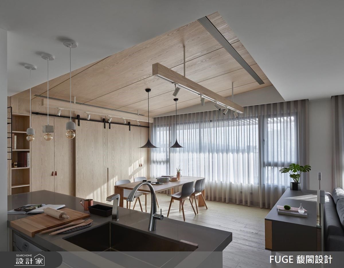 33坪新成屋(5年以下)＿北歐風餐廳案例圖片＿FUGE GROUP 馥閣設計集團＿馥閣_The Joy of Interaction之14