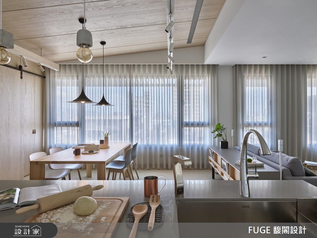 33坪新成屋(5年以下)＿北歐風餐廳案例圖片＿FUGE GROUP 馥閣設計集團＿馥閣_The Joy of Interaction之15