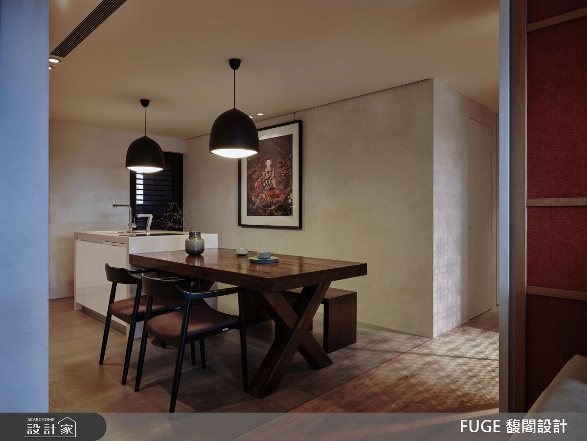 新成屋(5年以下)＿新中式風餐廳案例圖片＿FUGE GROUP 馥閣設計集團＿馥閣_生命的核心 The Core of Their Life之7