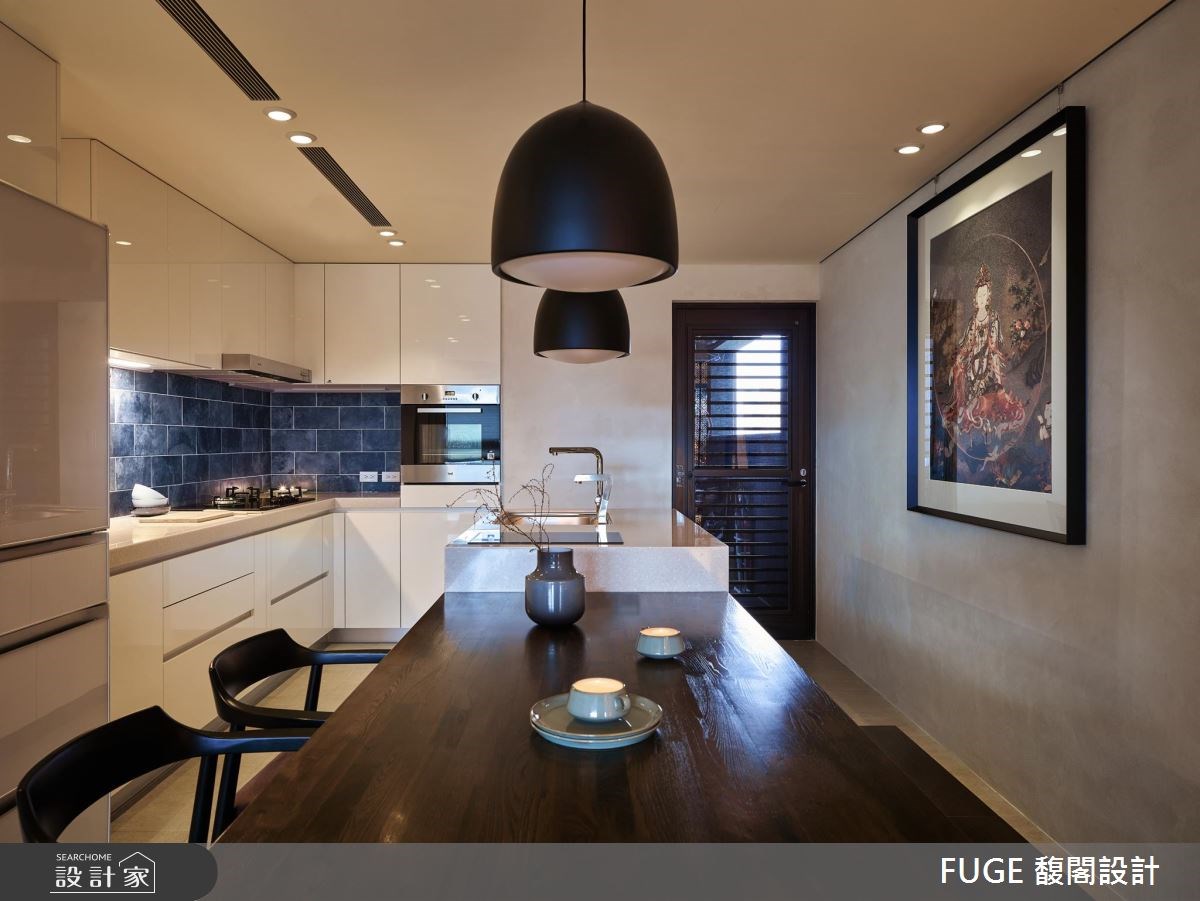 新成屋(5年以下)＿新中式風餐廳案例圖片＿FUGE GROUP 馥閣設計集團＿馥閣_生命的核心 The Core of Their Life之8