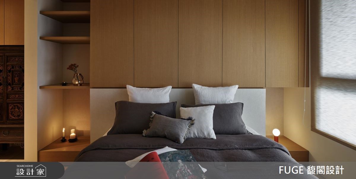 新成屋(5年以下)＿新中式風臥室案例圖片＿FUGE GROUP 馥閣設計集團＿馥閣_生命的核心 The Core of Their Life之13