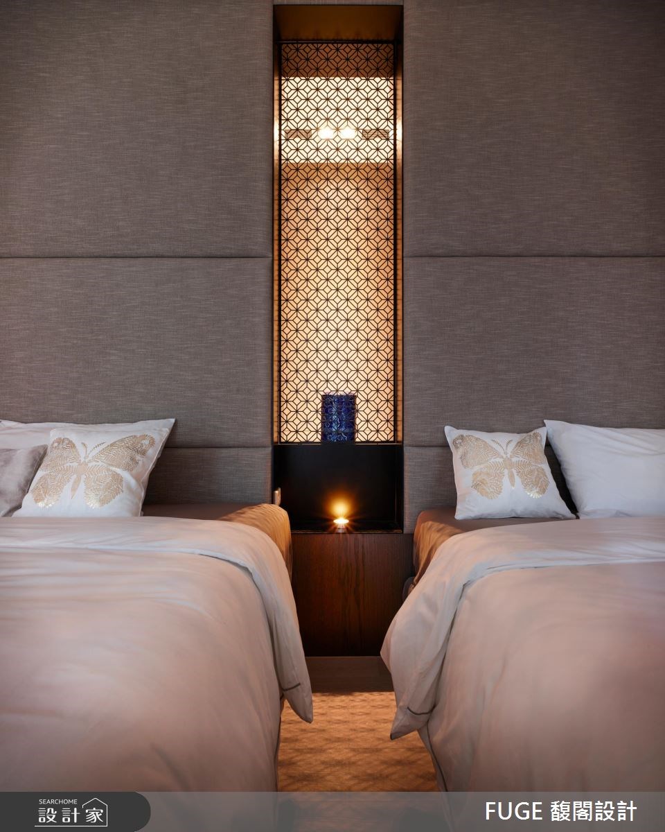 新成屋(5年以下)＿新中式風臥室案例圖片＿FUGE GROUP 馥閣設計集團＿馥閣_我住故我在 You Are What You Live之18