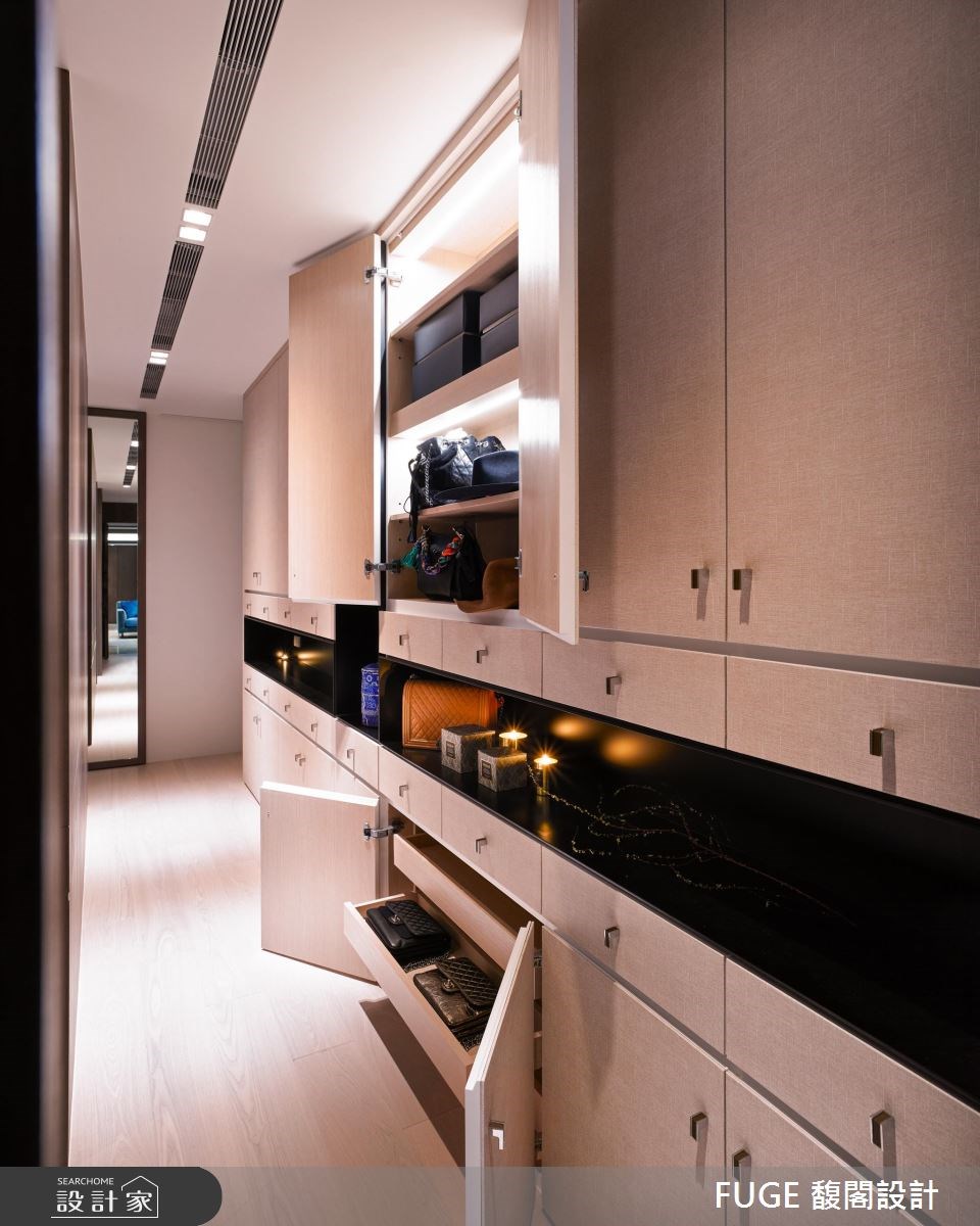 新成屋(5年以下)＿新中式風更衣間案例圖片＿FUGE GROUP 馥閣設計集團＿馥閣_我住故我在 You Are What You Live之25