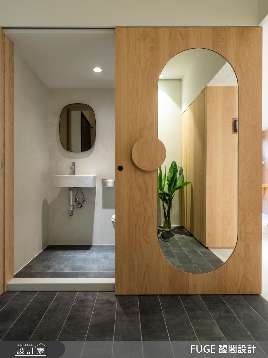 15坪新成屋(5年以下)＿北歐風玄關案例圖片＿FUGE GROUP 馥閣設計集團＿馥閣_All is Full of Love之4
