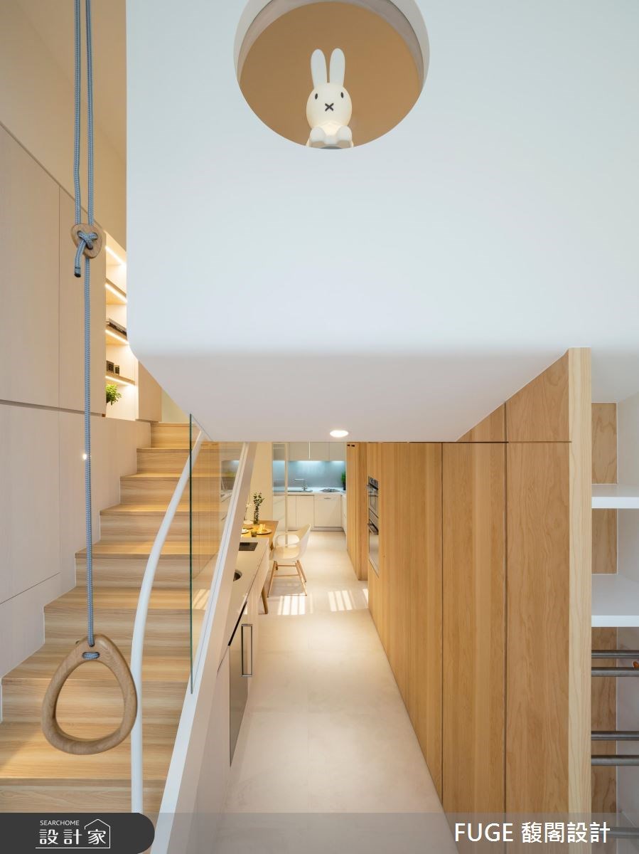 15坪新成屋(5年以下)＿北歐風家庭健身房案例圖片＿FUGE GROUP 馥閣設計集團＿馥閣_All is Full of Love之9