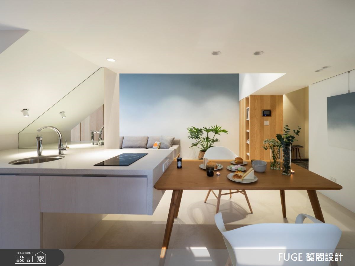15坪新成屋(5年以下)＿北歐風餐廳案例圖片＿FUGE GROUP 馥閣設計集團＿馥閣_All is Full of Love之14