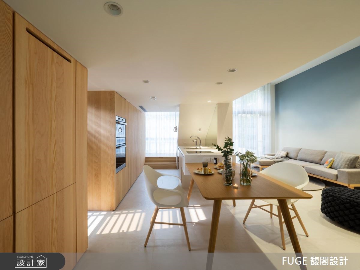 15坪新成屋(5年以下)＿北歐風餐廳案例圖片＿FUGE GROUP 馥閣設計集團＿馥閣_All is Full of Love之15