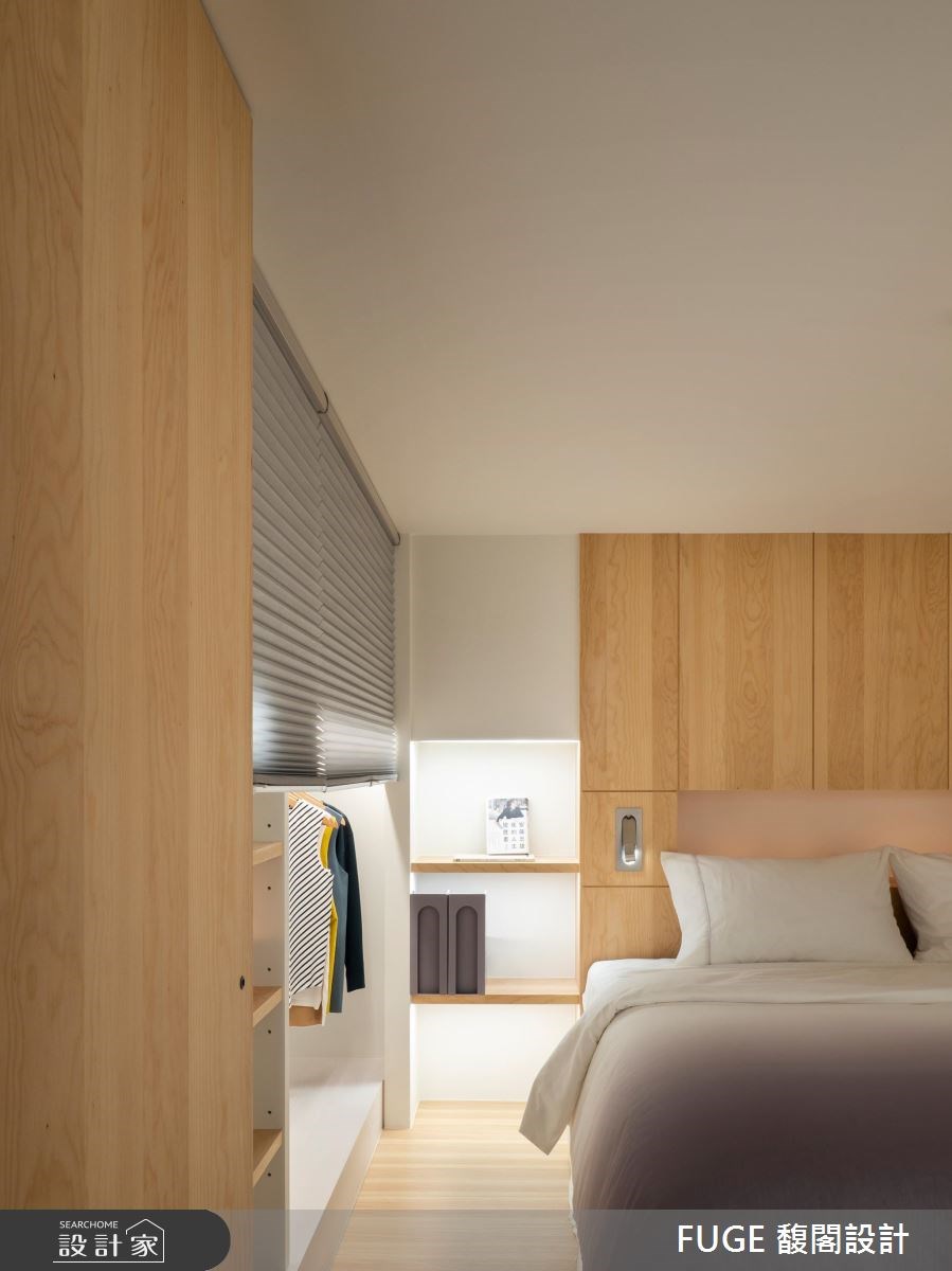 15坪新成屋(5年以下)＿北歐風臥室案例圖片＿FUGE GROUP 馥閣設計集團＿馥閣_All is Full of Love之27