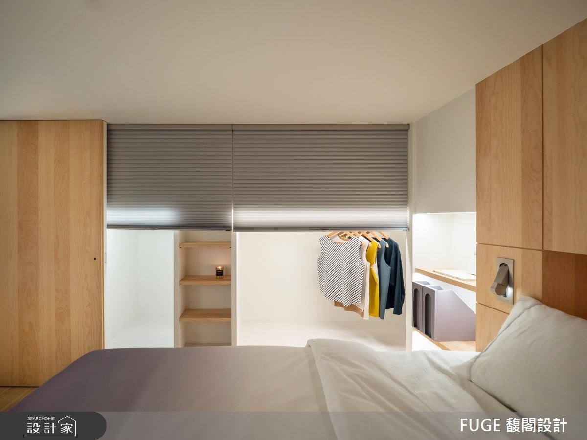15坪新成屋(5年以下)＿北歐風臥室案例圖片＿FUGE GROUP 馥閣設計集團＿馥閣_All is Full of Love之28