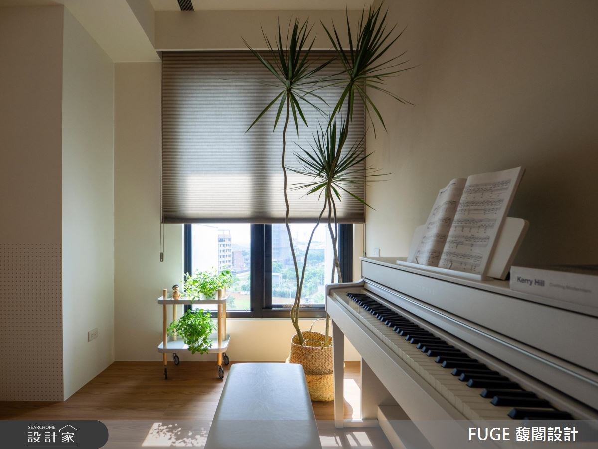新成屋(5年以下)＿簡約風書房案例圖片＿FUGE GROUP 馥閣設計集團＿馥閣_Sunny Breeze晴朗的微風之10