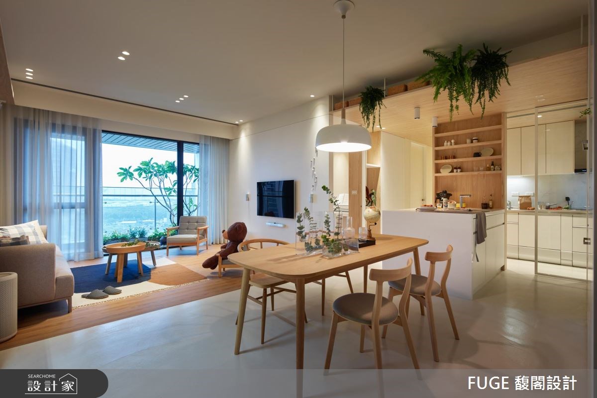 新成屋(5年以下)＿簡約風餐廳案例圖片＿FUGE GROUP 馥閣設計集團＿馥閣_Sunny Breeze晴朗的微風之16