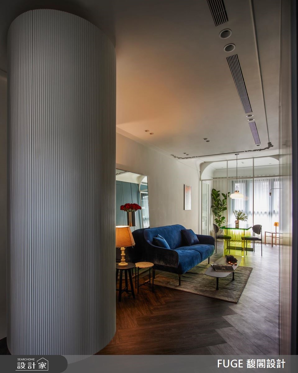 20坪新成屋(5年以下)＿混搭風客廳案例圖片＿FUGE GROUP 馥閣設計集團＿馥閣_漫遊生活 A Life Roams Free之3
