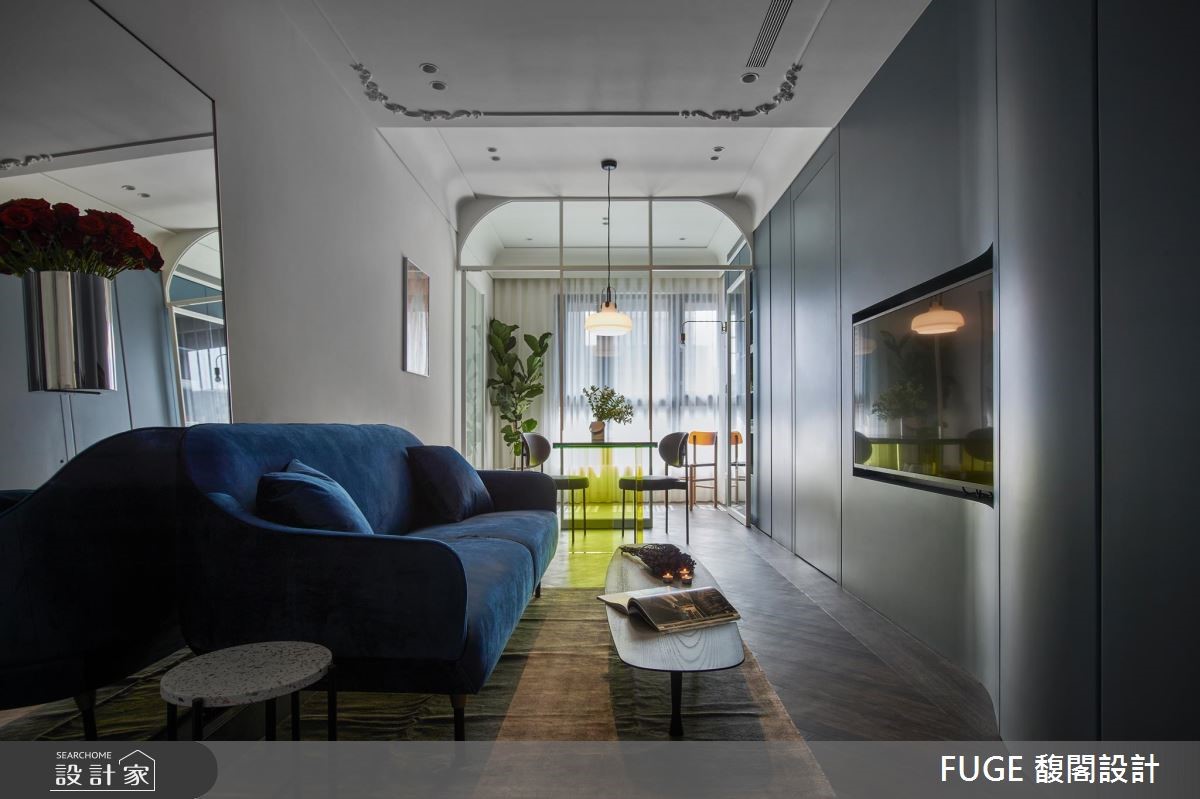 20坪新成屋(5年以下)＿混搭風客廳案例圖片＿FUGE GROUP 馥閣設計集團＿馥閣_漫遊生活 A Life Roams Free之4