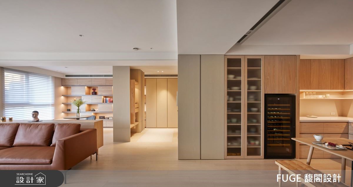 新成屋(5年以下)＿混搭風客廳案例圖片＿FUGE GROUP 馥閣設計集團＿馥閣_寫給幸福 To Happiness之2
