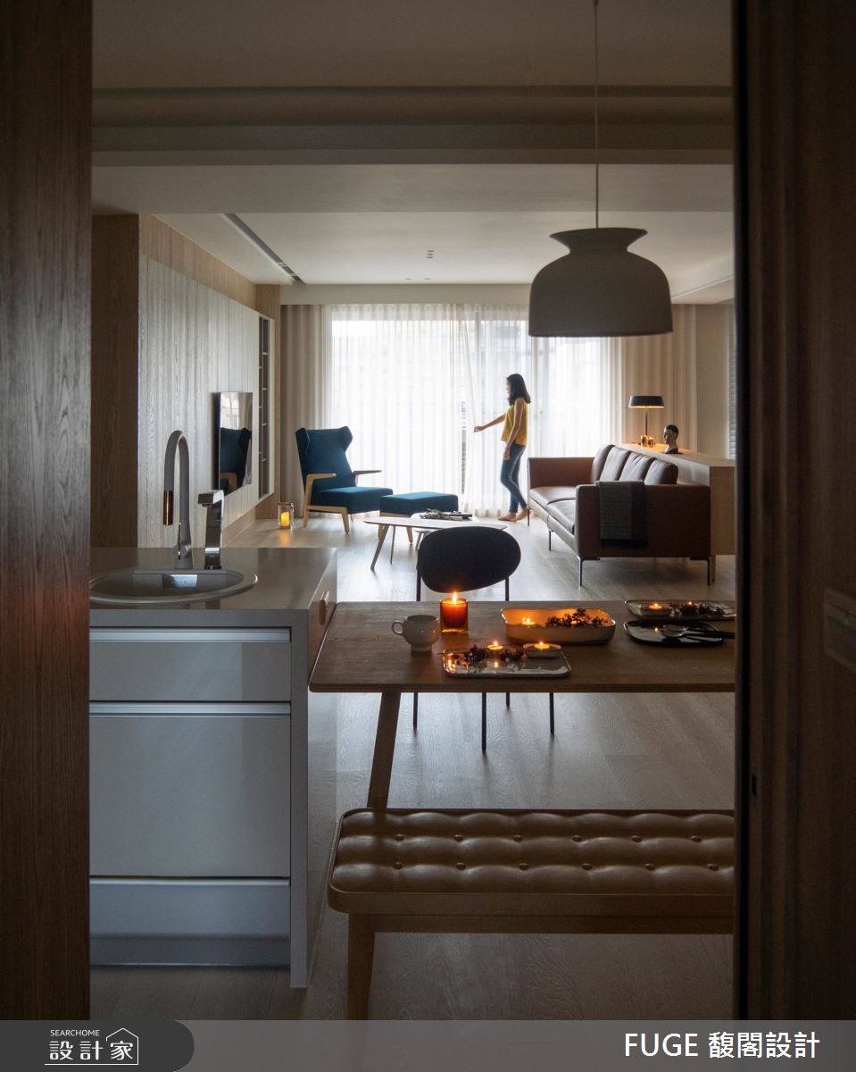 新成屋(5年以下)＿混搭風餐廳廚房案例圖片＿FUGE GROUP 馥閣設計集團＿馥閣_寫給幸福 To Happiness之15