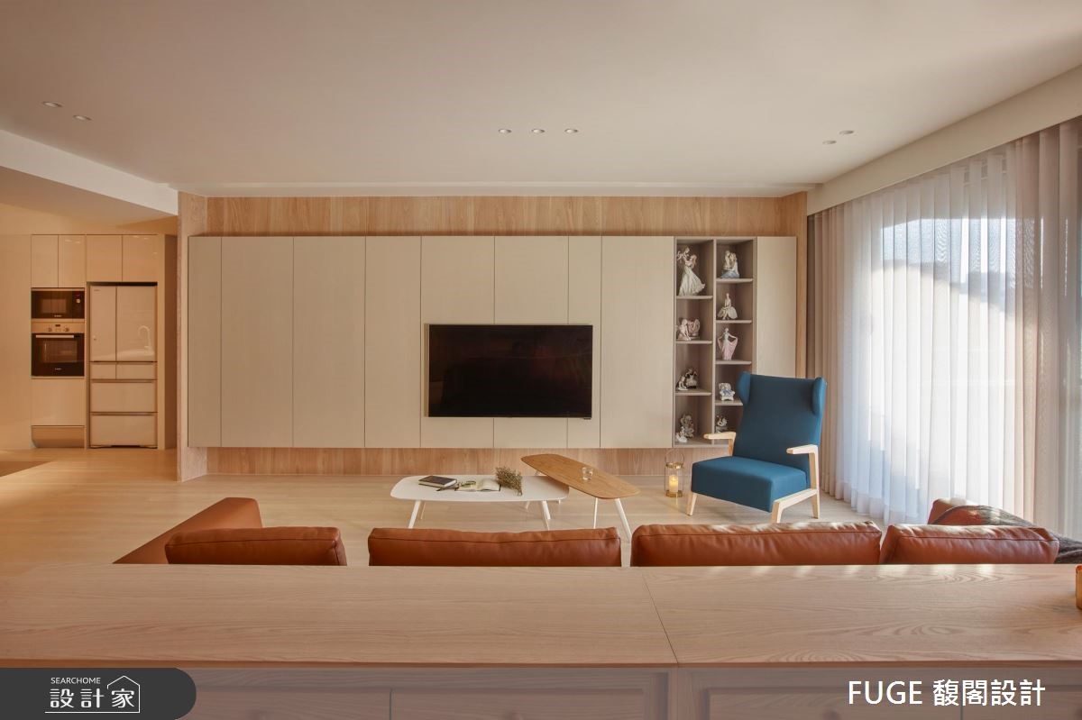 新成屋(5年以下)＿混搭風客廳案例圖片＿FUGE GROUP 馥閣設計集團＿馥閣_寫給幸福 To Happiness之4
