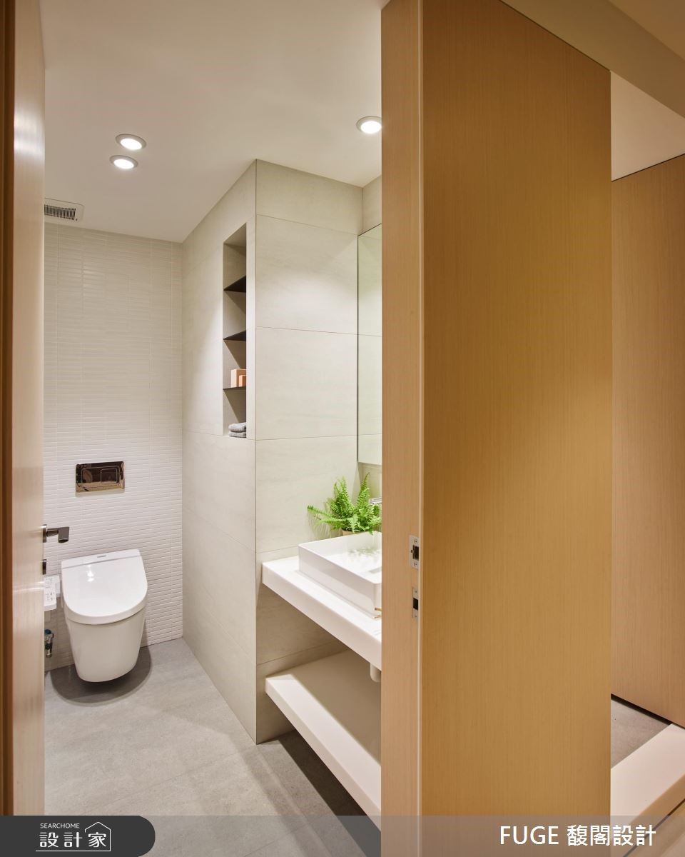 中古屋(5~15年)＿現代風浴室案例圖片＿FUGE GROUP 馥閣設計集團＿馥閣_My Own Haven之26