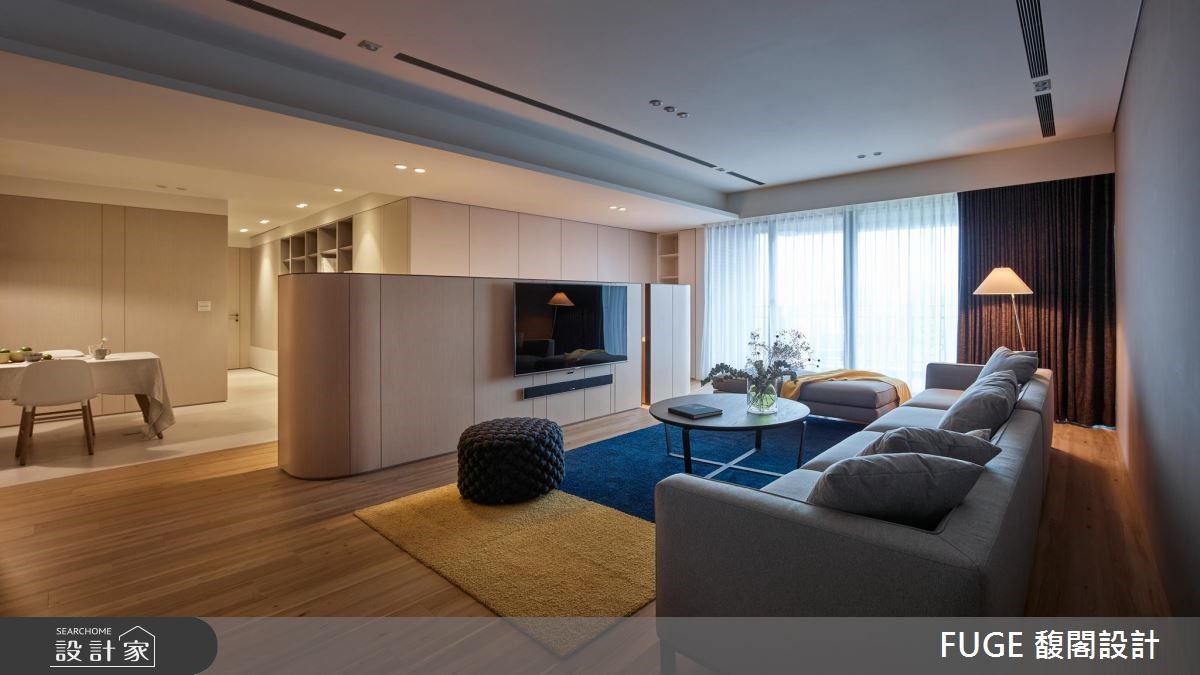 中古屋(5~15年)＿現代風客廳案例圖片＿FUGE GROUP 馥閣設計集團＿馥閣_My Own Haven之6