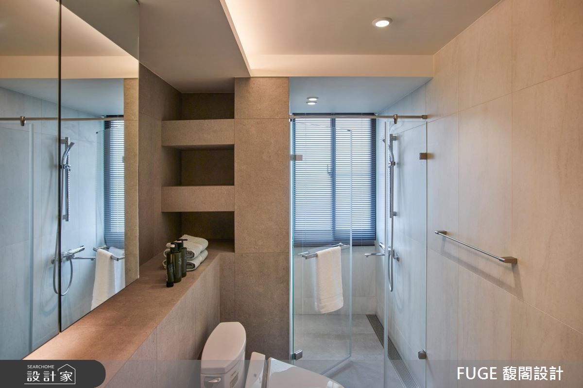 中古屋(5~15年)＿現代風浴室案例圖片＿FUGE GROUP 馥閣設計集團＿馥閣_My Own Haven之21