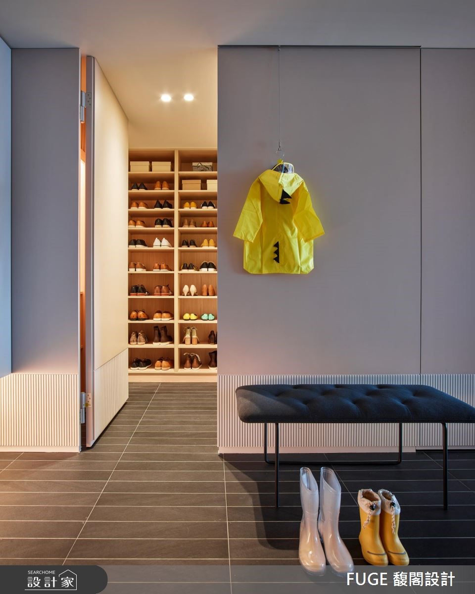 中古屋(5~15年)＿現代風玄關案例圖片＿FUGE GROUP 馥閣設計集團＿馥閣_My Own Haven之4