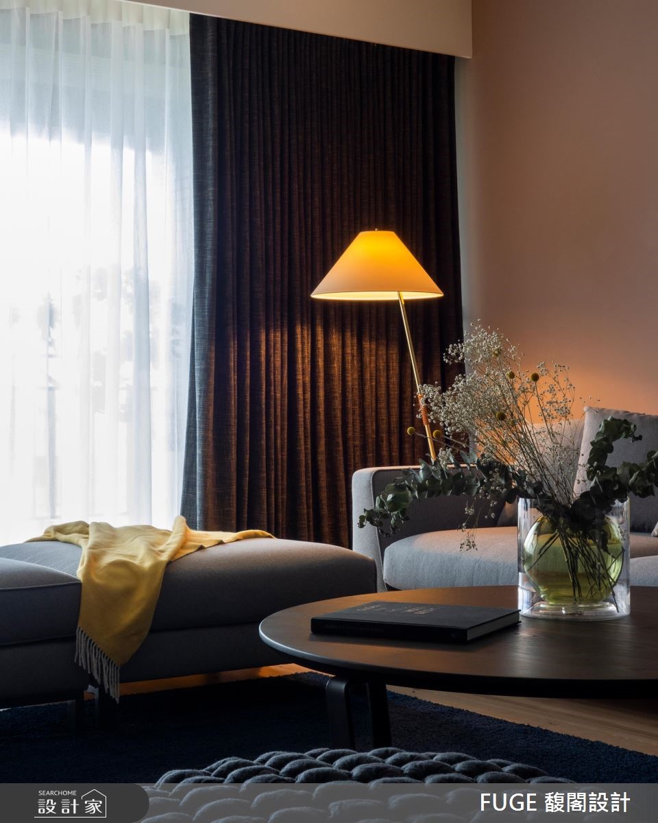中古屋(5~15年)＿現代風客廳案例圖片＿FUGE GROUP 馥閣設計集團＿馥閣_My Own Haven之5