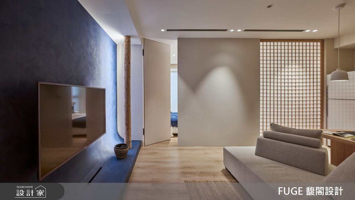 16坪新成屋(5年以下)＿人文禪風客廳案例圖片＿FUGE GROUP 馥閣設計集團＿馥閣_Harmony和之1