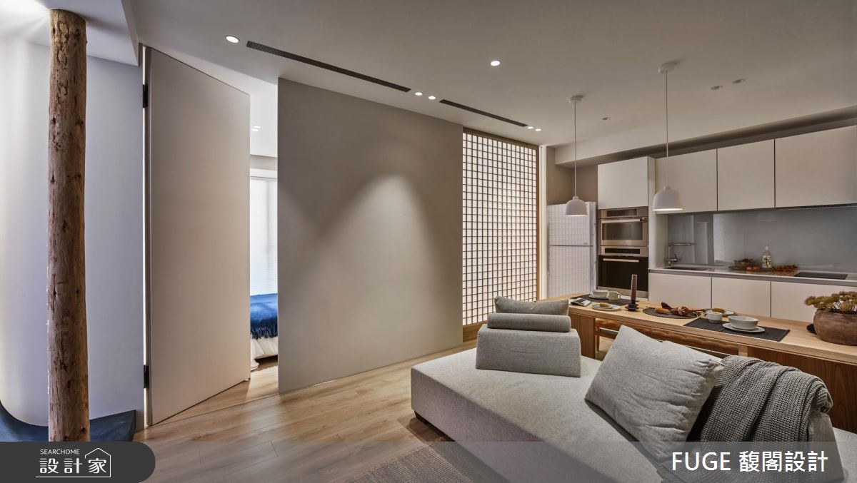 16坪新成屋(5年以下)＿人文禪風客廳案例圖片＿FUGE GROUP 馥閣設計集團＿馥閣_Harmony和之4