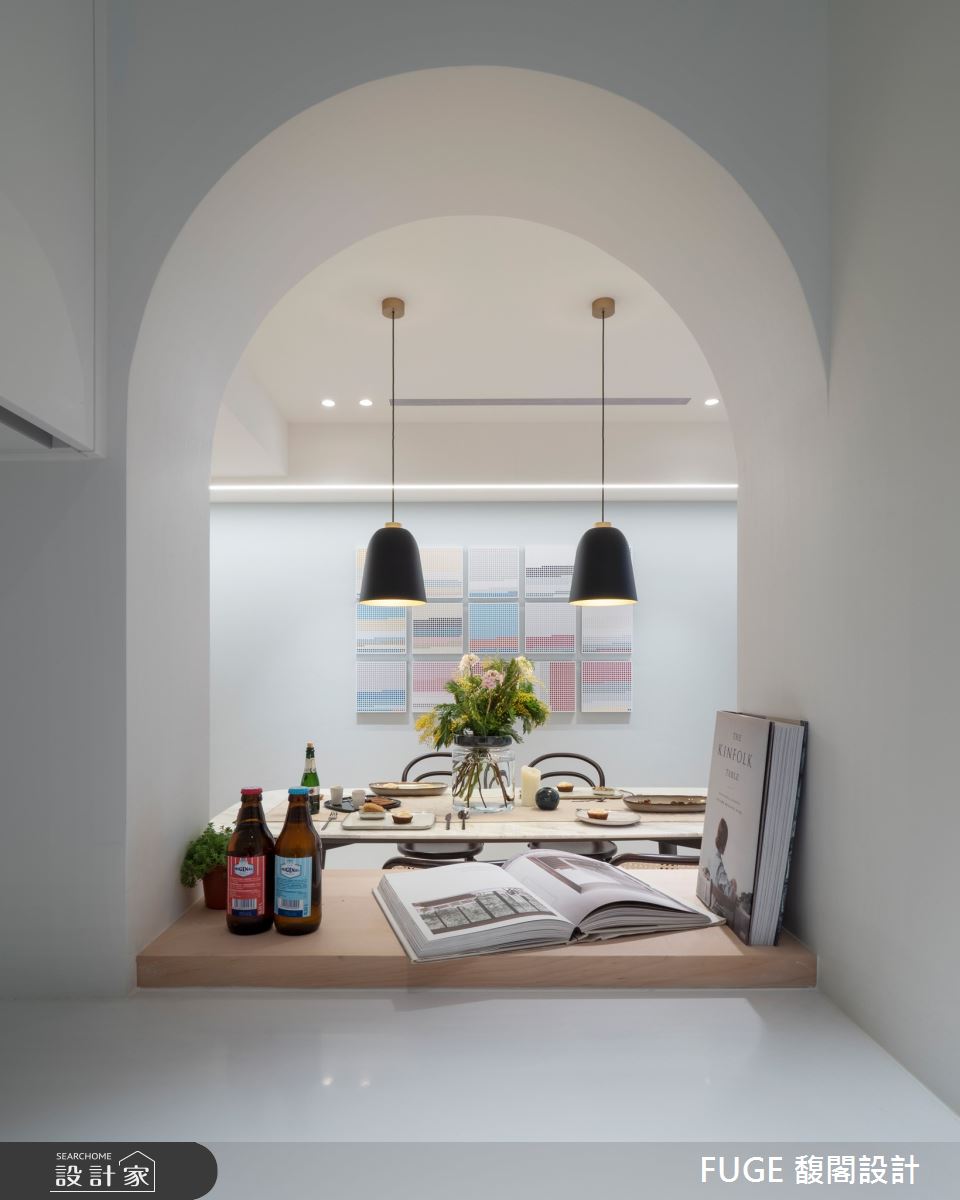 預售屋＿現代風餐廳案例圖片＿FUGE GROUP 馥閣設計集團＿馥閣_The Future of the Future未來的未來之6
