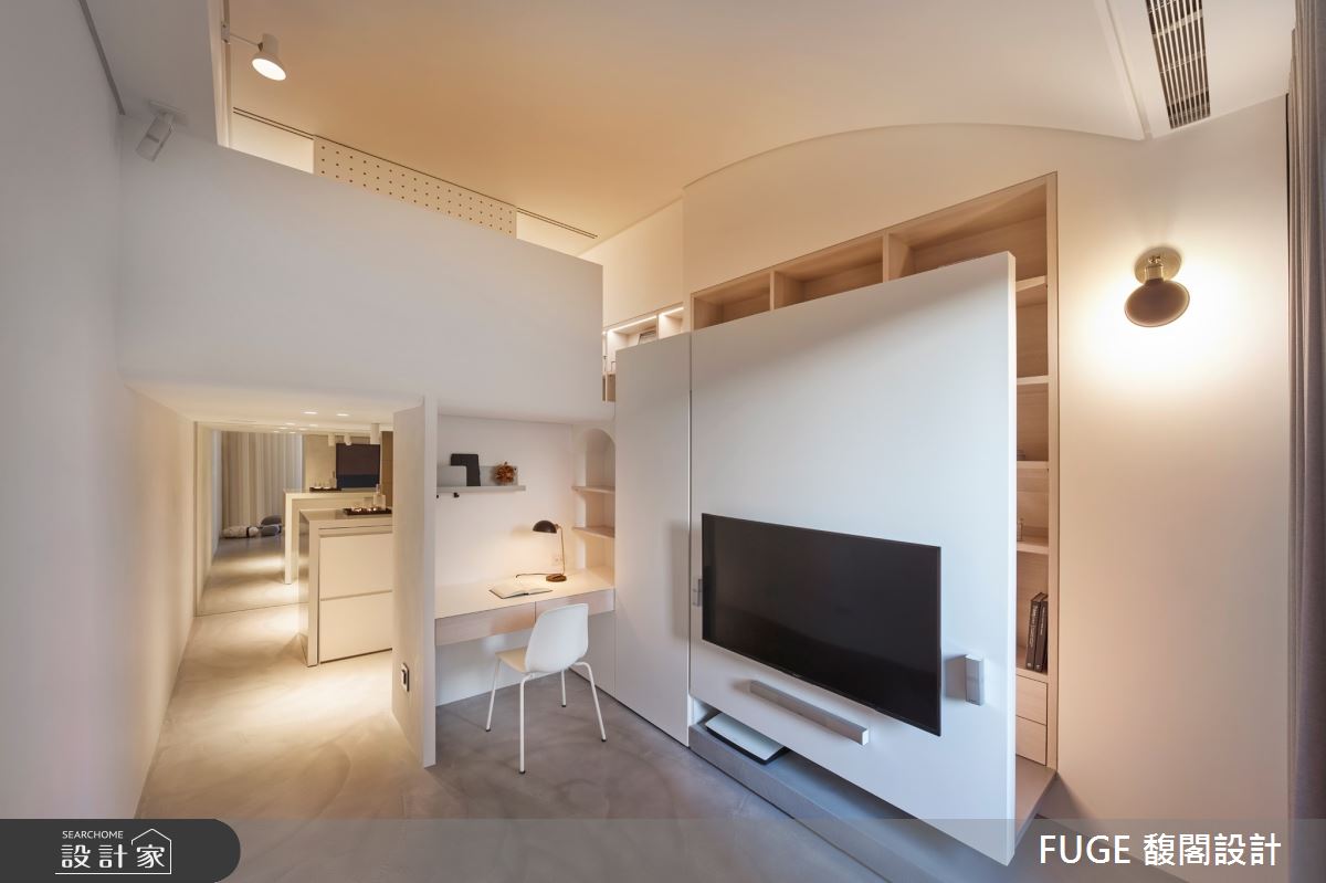 9坪新成屋(5年以下)＿現代風客廳案例圖片＿FUGE GROUP 馥閣設計集團＿馥閣_Purely Minimal 純之4