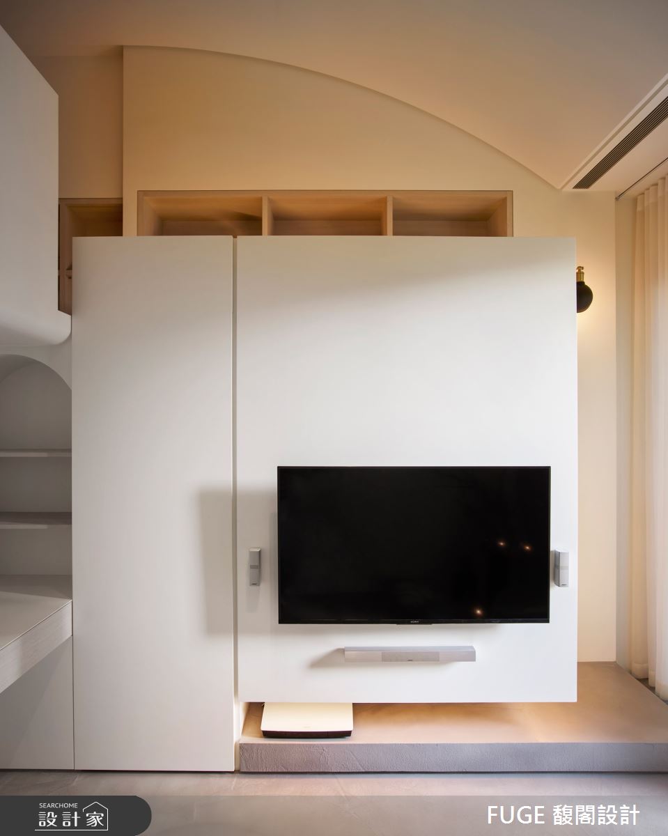 9坪新成屋(5年以下)＿現代風客廳案例圖片＿FUGE GROUP 馥閣設計集團＿馥閣_Purely Minimal 純之13