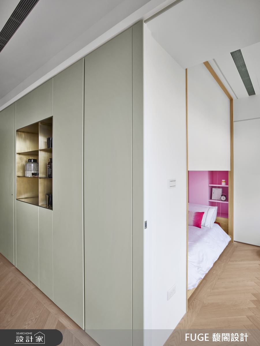 22坪新成屋(5年以下)＿混搭風臥室案例圖片＿FUGE GROUP 馥閣設計集團＿馥閣_You Me And Us之11