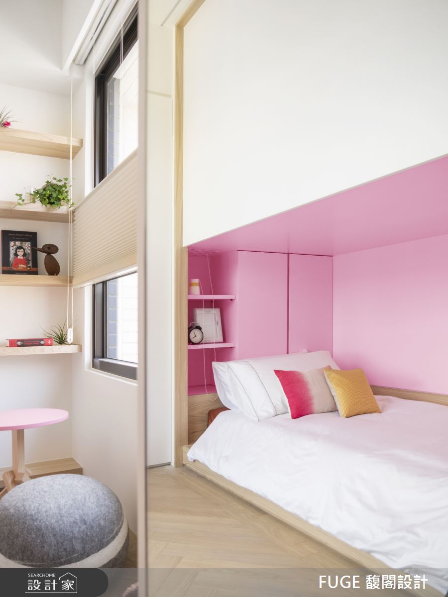22坪新成屋(5年以下)＿混搭風臥室案例圖片＿FUGE GROUP 馥閣設計集團＿馥閣_You Me And Us之18