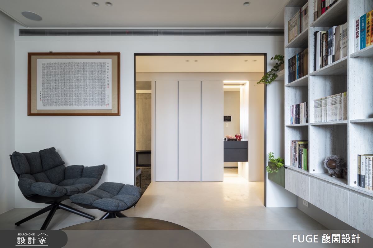 46坪老屋(31~40年)＿現代風客廳案例圖片＿FUGE GROUP 馥閣設計集團＿馥閣_House of the Mystic Art神秘學者之家之5