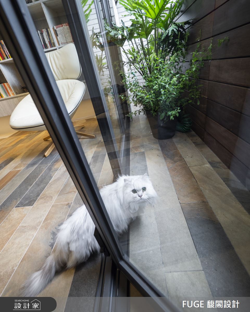 46坪老屋(31~40年)＿現代風陽台案例圖片＿FUGE GROUP 馥閣設計集團＿馥閣_House of the Mystic Art神秘學者之家之30