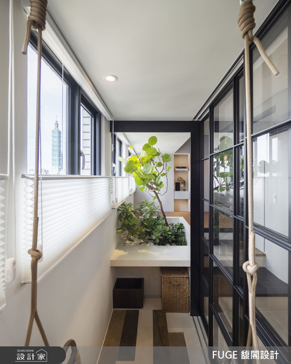 46坪老屋(31~40年)＿現代風陽台案例圖片＿FUGE GROUP 馥閣設計集團＿馥閣_House of the Mystic Art神秘學者之家之31