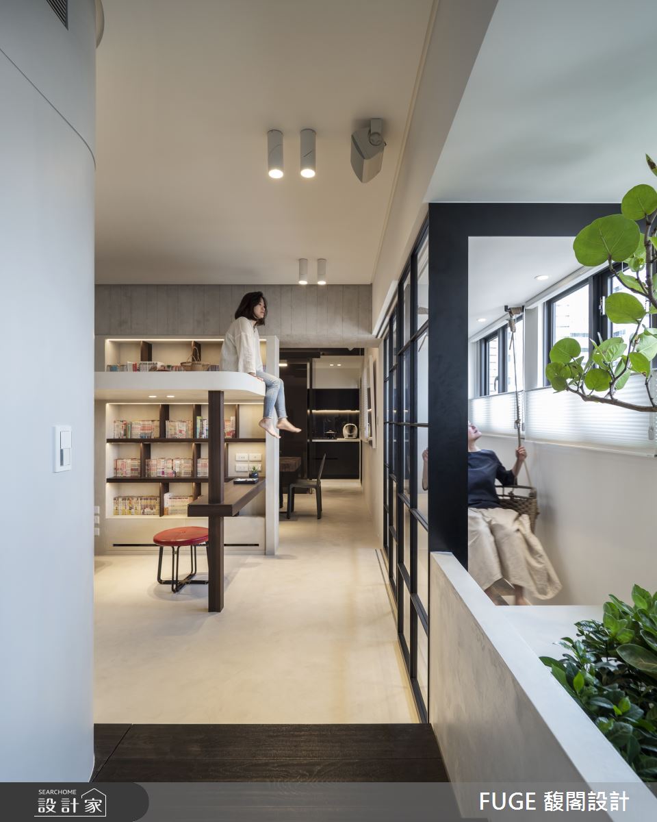 46坪老屋(31~40年)＿現代風陽台案例圖片＿FUGE GROUP 馥閣設計集團＿馥閣_House of the Mystic Art神秘學者之家之20