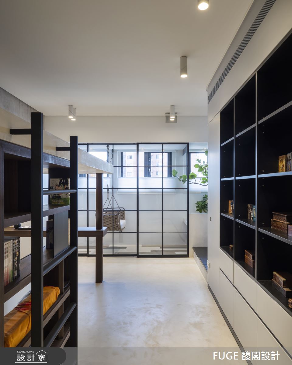 46坪老屋(31~40年)＿現代風陽台案例圖片＿FUGE GROUP 馥閣設計集團＿馥閣_House of the Mystic Art神秘學者之家之28
