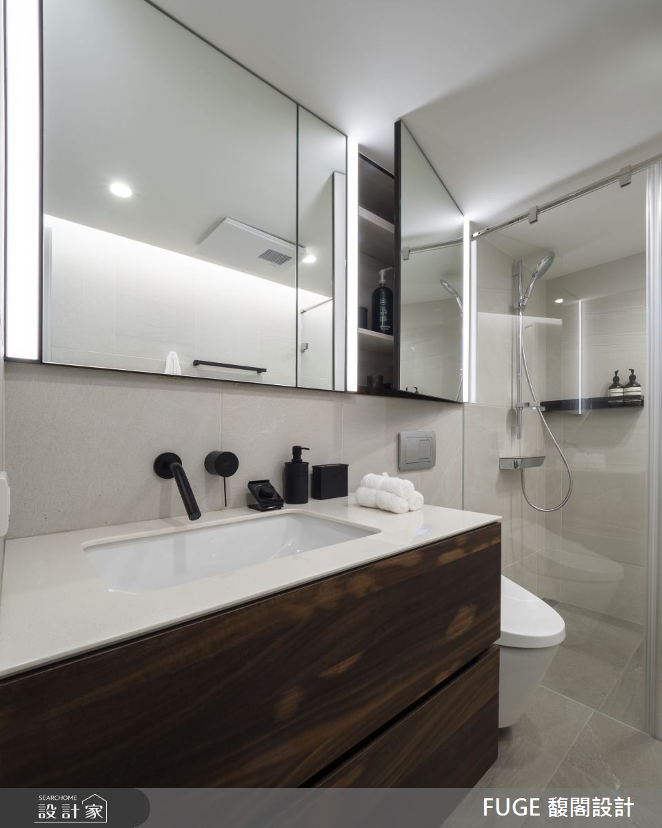 46坪老屋(31~40年)＿現代風浴室案例圖片＿FUGE GROUP 馥閣設計集團＿馥閣_House of the Mystic Art神秘學者之家之32