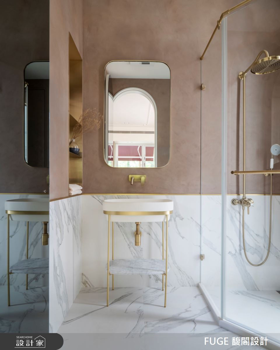 28坪中古屋(5~15年)＿簡約風浴室案例圖片＿FUGE GROUP 馥閣設計集團＿馥閣_The Best Present 最好的禮物之28