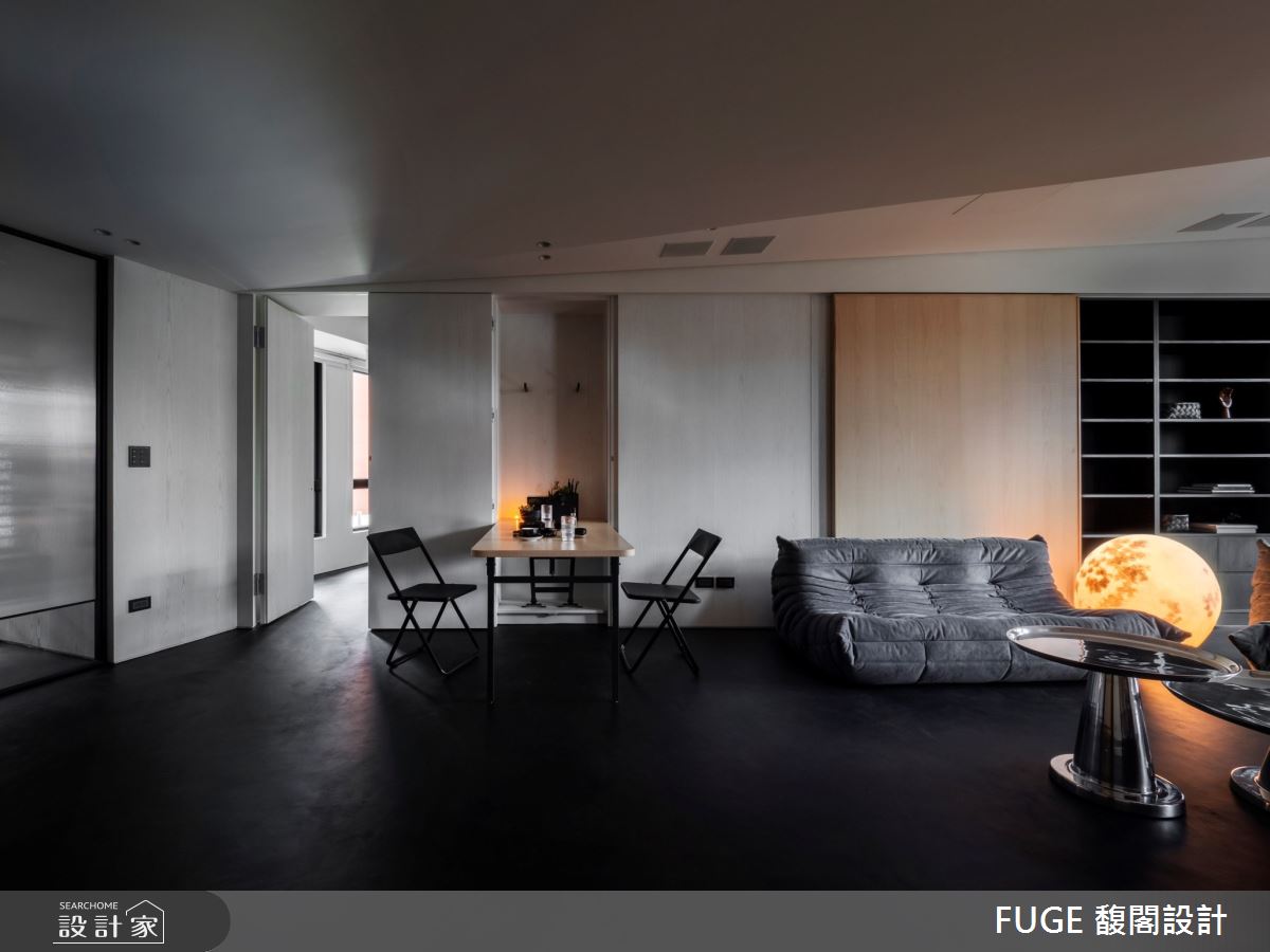 新成屋(5年以下)＿現代風客廳案例圖片＿FUGE GROUP 馥閣設計集團＿馥閣_地球上的太空之3