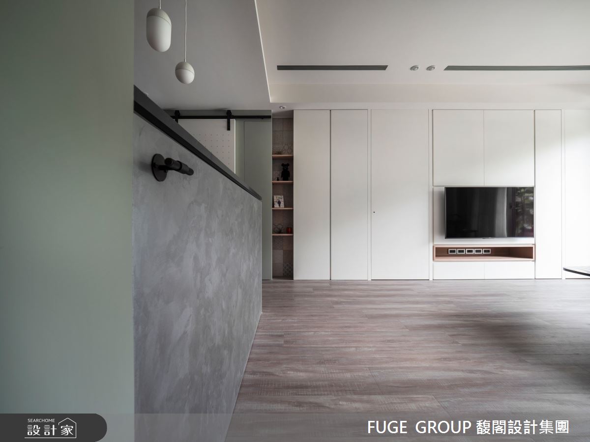 新成屋(5年以下)＿現代風客廳案例圖片＿FUGE GROUP 馥閣設計集團＿馥閣_White Dove之7