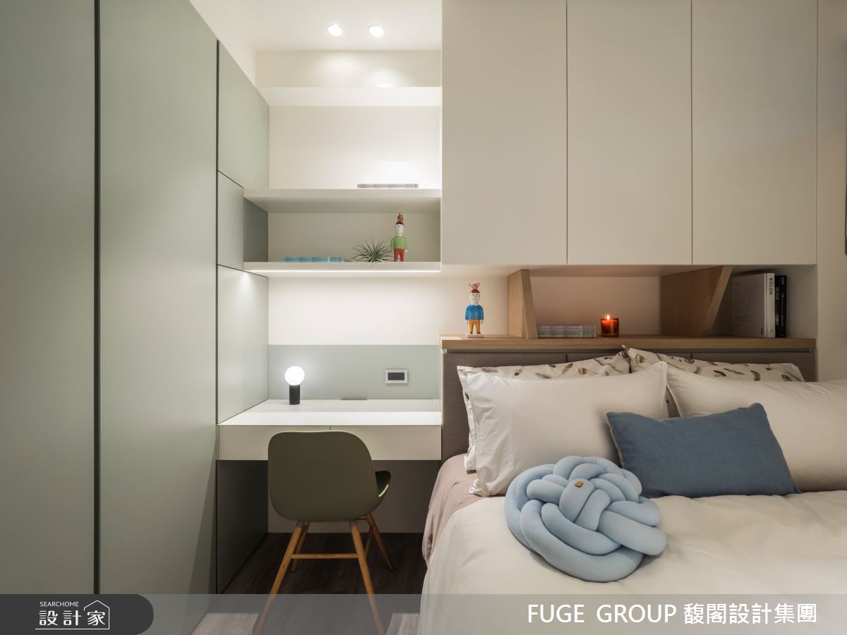 新成屋(5年以下)＿現代風臥室案例圖片＿FUGE GROUP 馥閣設計集團＿馥閣_White Dove之14