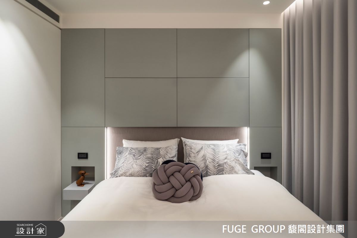 新成屋(5年以下)＿現代風臥室案例圖片＿FUGE GROUP 馥閣設計集團＿馥閣_White Dove之13